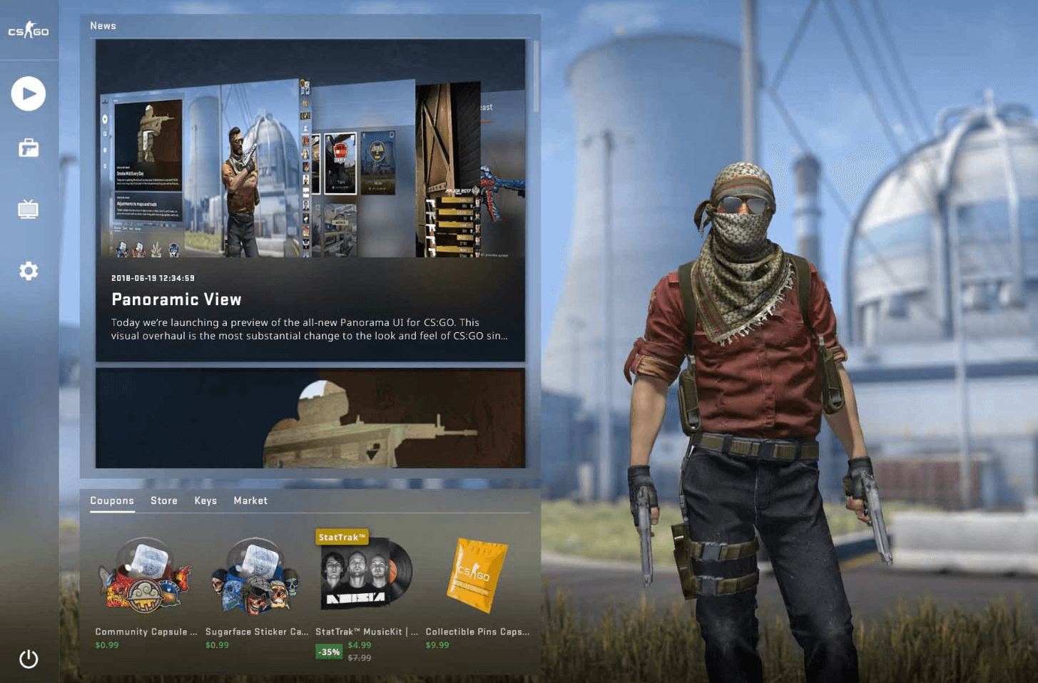 CS:GO Panorama Modu