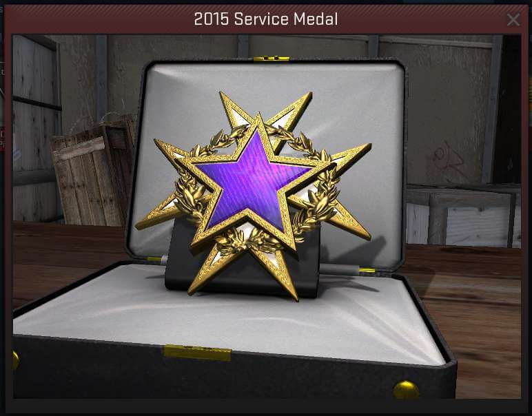 CS:GO Hizmet Madalyası Alma